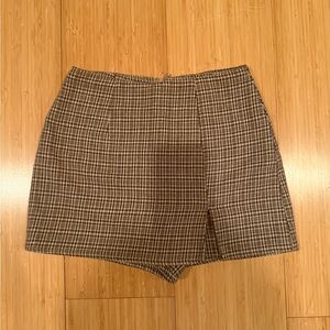 Juniper Blu Plaid Skort Size XS